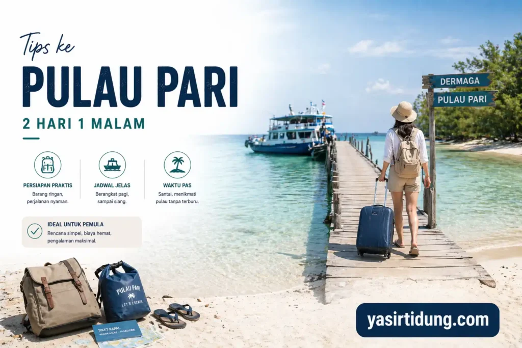 Tips ke Pulau Pari 2 hari 1 malam