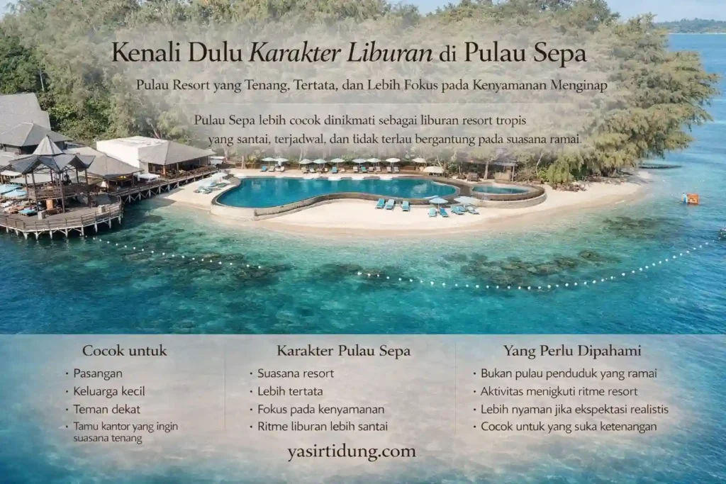 Tips wisata ke Pulau sepa Jakarta